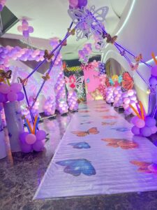 Butterfly-Themed Birthday Decor