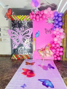 Butterfly-Themed Birthday Decor