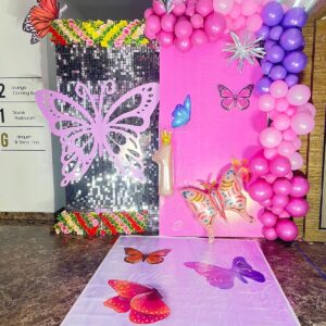 Butterfly-Themed Birthday Decor