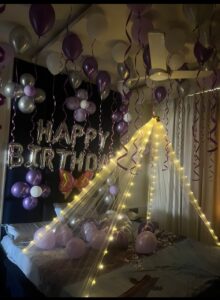 Luxury Balloon Room Decoration for Birthday