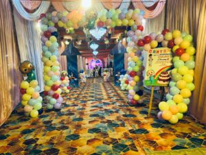 Magical Pastel Balloon Walkway & Entrance Decoration