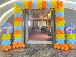 NERF Theme Birthday Decoration