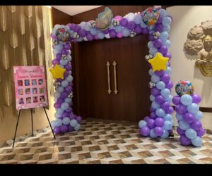 Pastel Theme Balloon Gate Decoration for Birthday