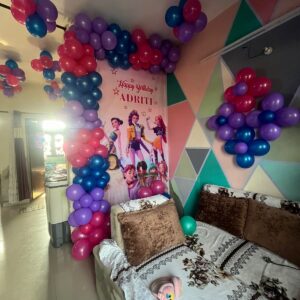 Girls’ Birthday Theme Decoration