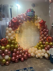 Luxury Birthday Balloon Decoration
