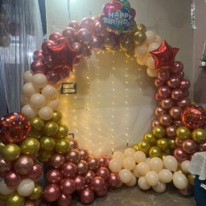 Luxury Birthday Balloon Decoration
