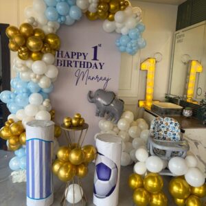 1st Birthday Balloon Decoration in Rudrapur