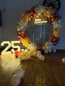 25th Silver Jubilee Anniversary Decor in Rudrapur