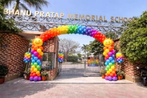 Rainbow Balloon Arch Decoration for School Events & Welcome Celebrations