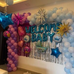 Welcome Baby Decoration at Home in Rudrapur