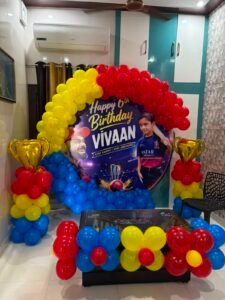 Cricket Theme Birthday Decoration
