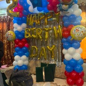 Doraemon Theme 2nd Birthday Decoration